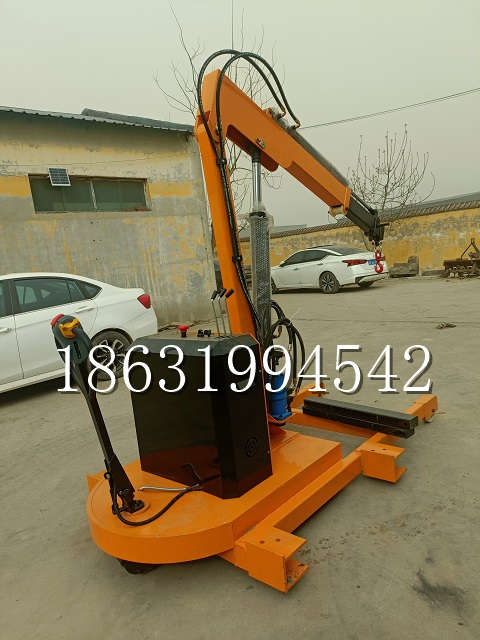 安定区自卸车厢随车吊 自制轮式四不像起重机 四驱平板吊 5吨 贵盛